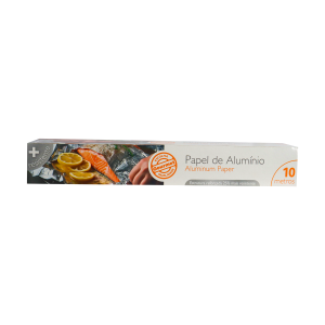 Rolo de Folha de Alumínio Gourmet (10 metros)